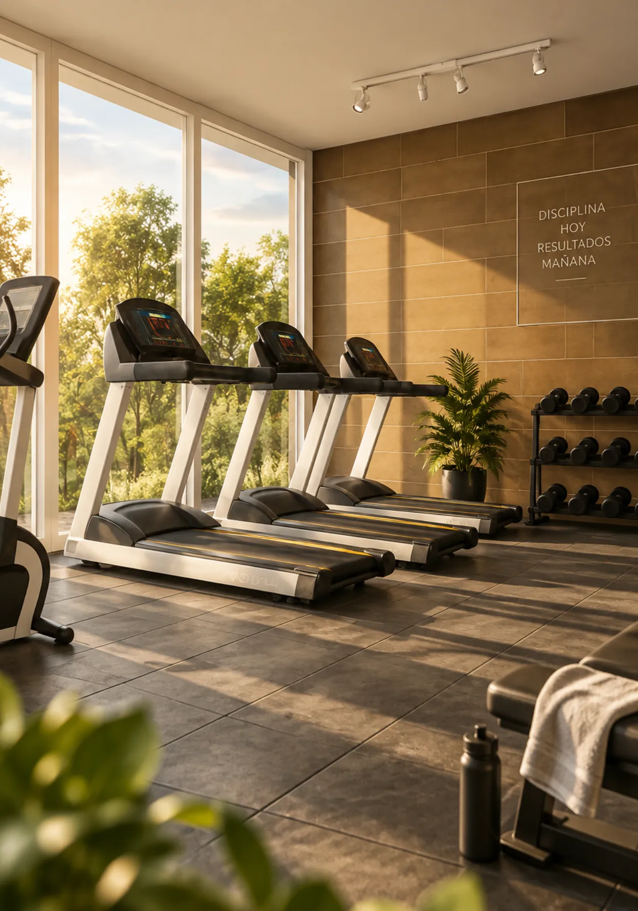 Gimnasio del proyecto Nova Miraflores